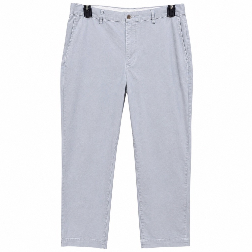Polo Ralph Lauren Mens 34x34 Stretch Classic Fit Chinos Light Grey Pants Preppy